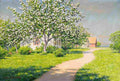 krou Summer Landscape Art A4 Photo Print