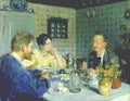 kroy Lunch with Otto Benzon Art A4 Photo Print