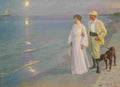 kroy Summer Evening on Skagen s Beach Art A4 Photo Print
