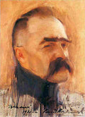 krz Jozef Pilsudski Art A4 Photo Print