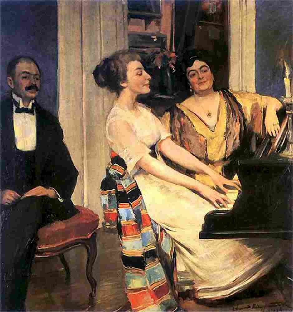 krz The Piano Art A4 Photo Print