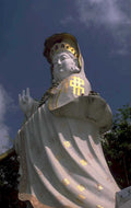 kuan yin statue 1980s 1990s A4 Photo Print