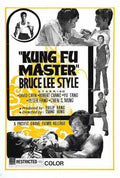 kung fu master bruce lee style  01 film star poster A4 Photo Print