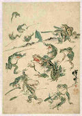 kyosai Sketch Art A4 Photo Print