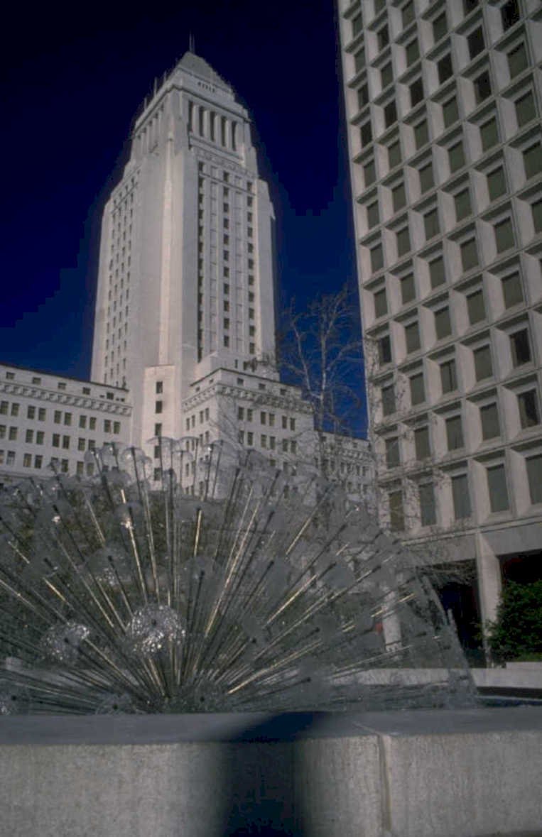 la civic fountain 1980s 1990s A4 Photo Print