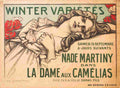 la dame aux camelias emile berchmans 1900 4 Advert A4 Photo Print