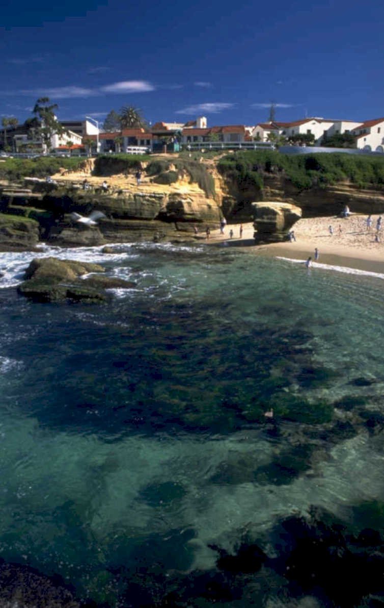 la jolla coast 1 1980s 1990s A4 Photo Print