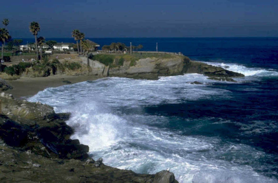 la jolla coast 2 1980s 1990s A4 Photo Print