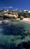 la jolla coast 3 1980s 1990s A4 Photo Print
