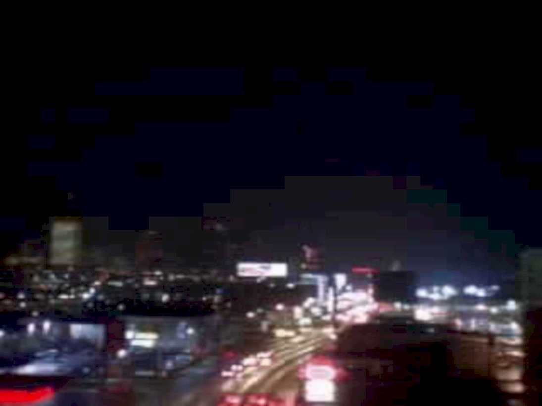 la night traffic1980s 1990s A4 Photo Print