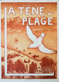 la tene plage louis de meuron 1931 4 Advert A4 Photo Print