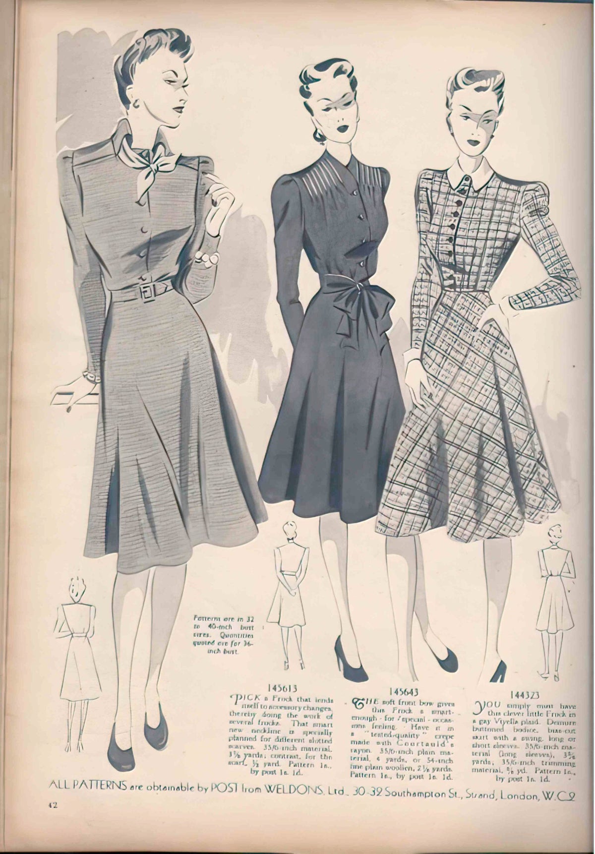 ladies journal 1940 2 Advert A4 Photo Print
