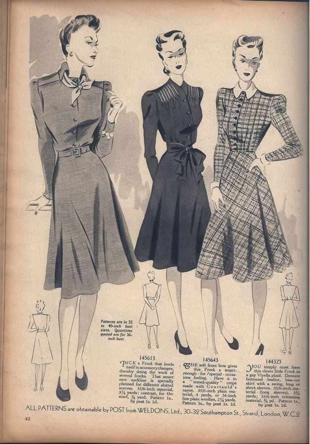 ladies journal 1940 2 Vintage Advert A4 Photo Print