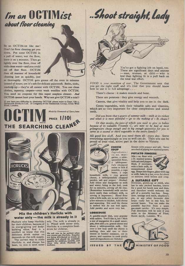 ladies journal 1943 5 Vintage Advert A4 Photo Print