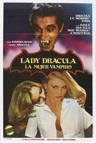 lady dracula  01 film star poster A4 Photo Print