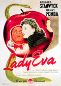 lady eve ital 1F Advert A4 Photo Print
