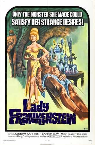 lady frankenstein  01 film star poster A4 Photo Print