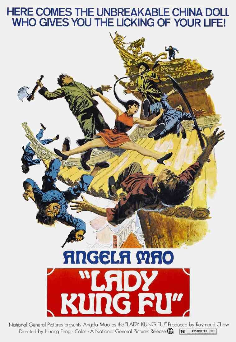 lady kung fu poster 01 A4 Photo Print