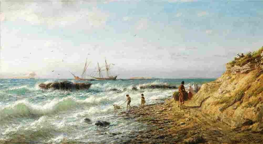 lagorio black sea coast Art A4 Photo Print