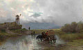 lagorio cossacks crossing the river Art A4 Photo Print