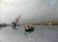 lagorio harbor scene Art A4 Photo Print