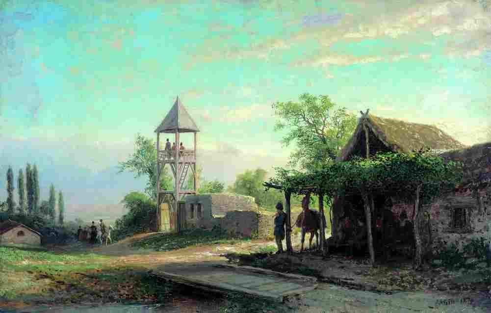 lagorio in the caucasus Art A4 Photo Print