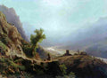 lagorio in the caucasus mountains Art A4 Photo Print