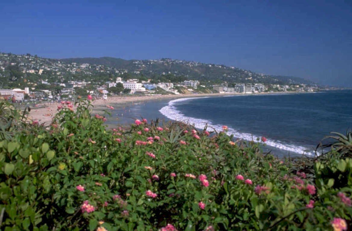 laguna beach coast 1980s 1990s A4 Photo Print