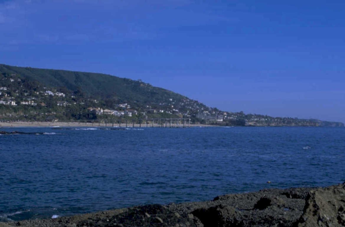 laguna blue coast 1980s 1990s A4 Photo Print