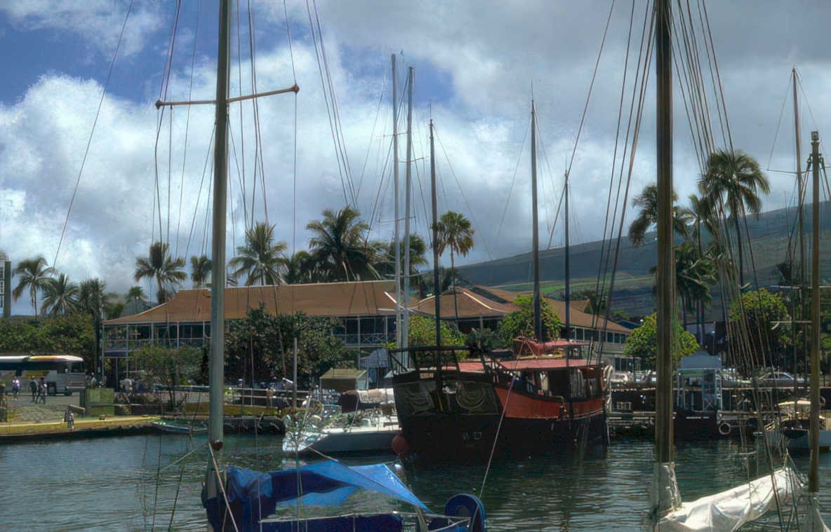 lahaina harbor sailboats GIGA 2