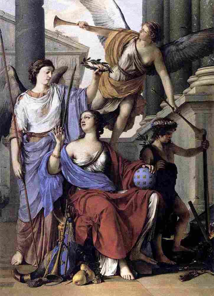 lahi Allegory of Regency Art A4 Photo Print