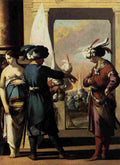 lahi Cyrus Announcing to Araspas that Panthea Has Obtained His Pardon Art A4 Photo Print