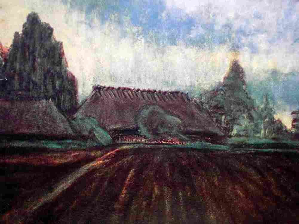 laikmaa old farm Art A4 Photo Print