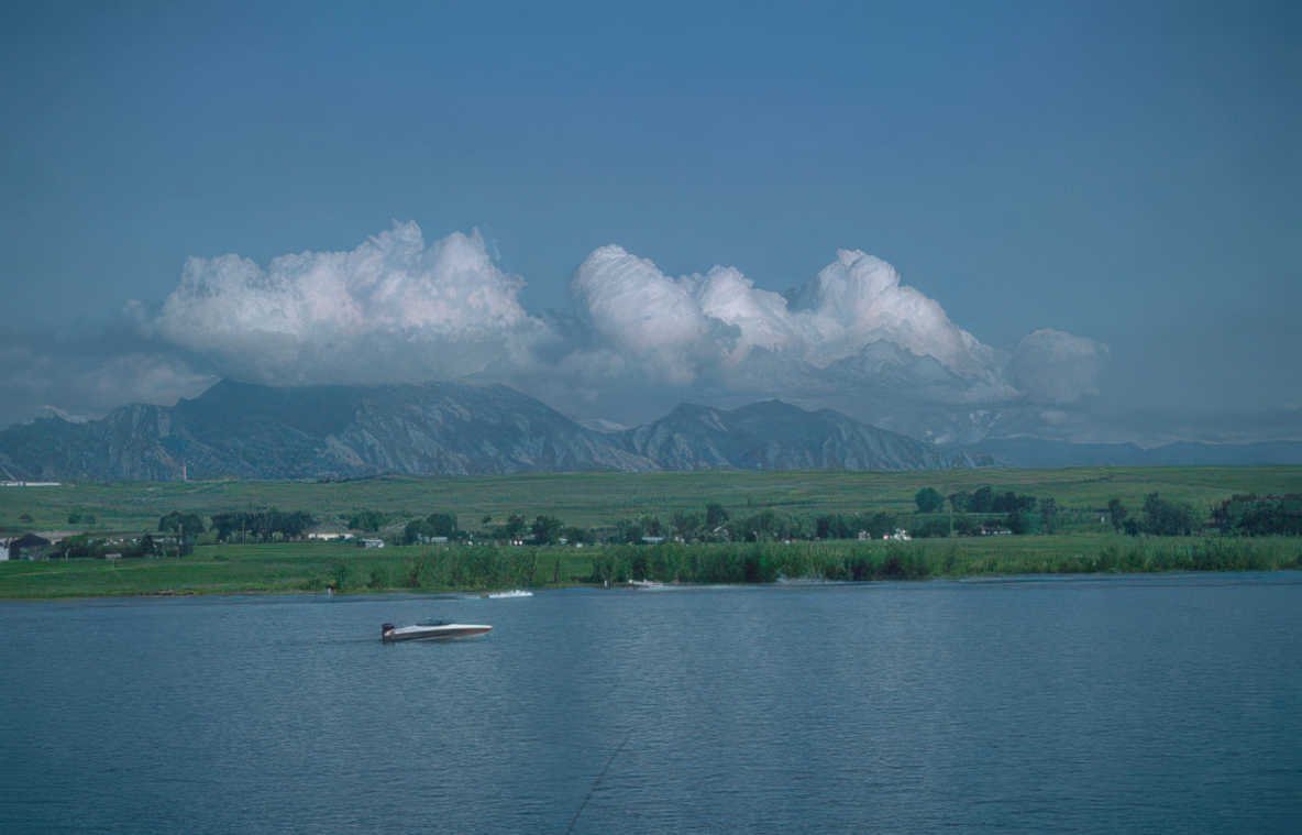 lake dillon mountains 1 Vintage A4 Photo Print