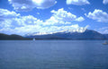 lake dillon sailboats Vintage A4 Photo Print