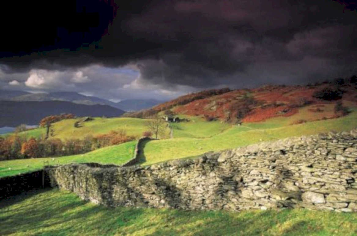 lake district hills UK GB British A4 Photo Print