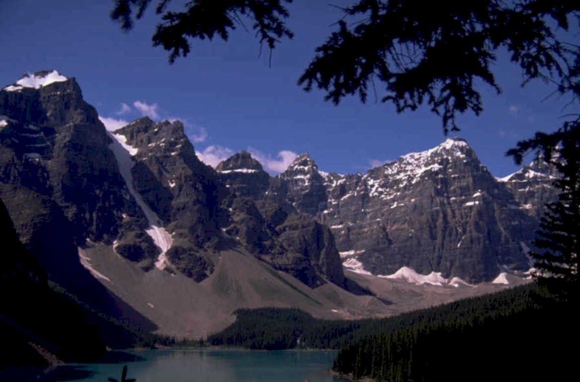 lake louise banff 1 1980s 1990s A4 Photo Print