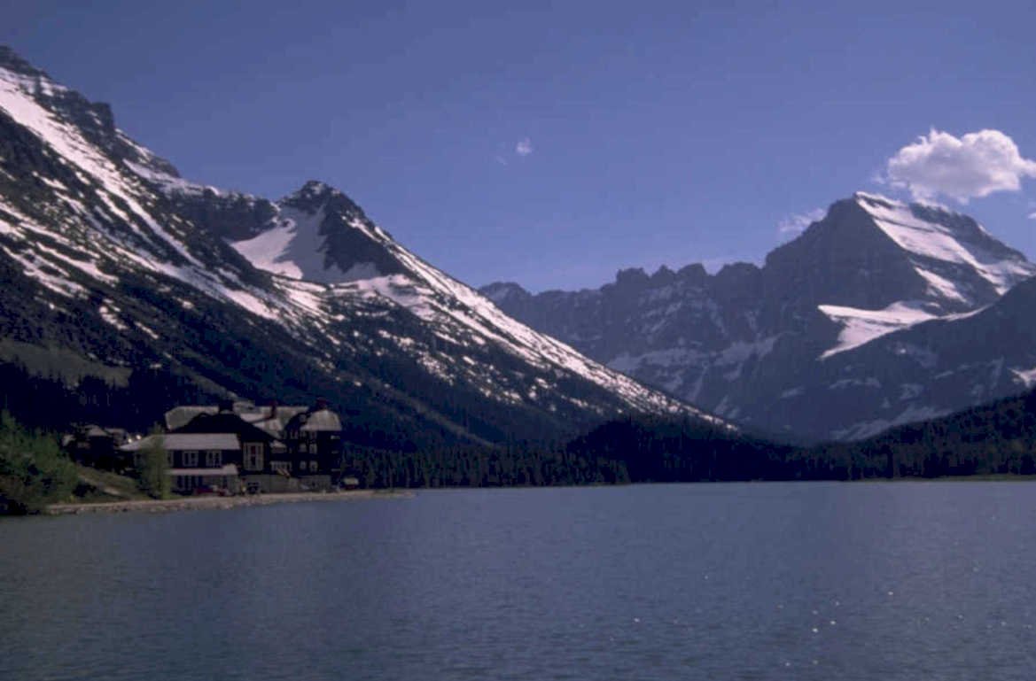 lake mcdonald glacier 1980s 1990s A4 Photo Print 43