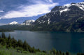 lake mcdonald mountains 1980s 1990s A4 Photo Print