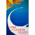 lake of geneva alex guhl 1952 2 Advert A4 Photo Print