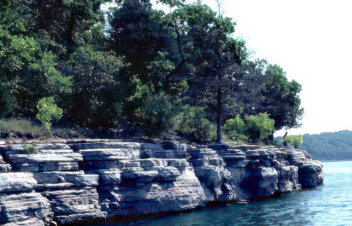 lake ozark Vintage A4 Photo Print