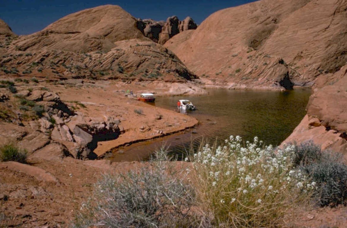 lake powell red 1980s 1990s A4 Photo Print