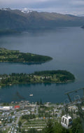 lake queenstown cable 1980s 1990s A4 Photo Print