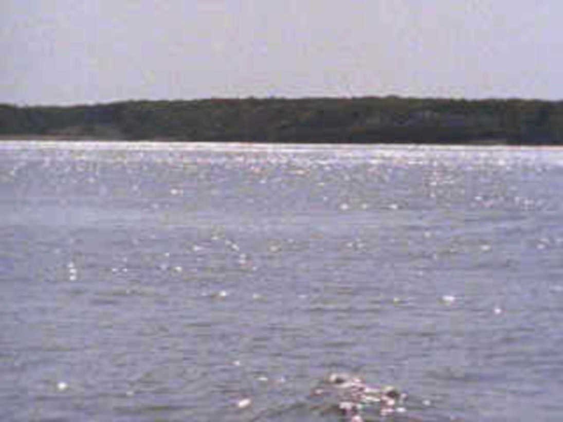 lake reflection waterway1980s 1990s A4 Photo Print