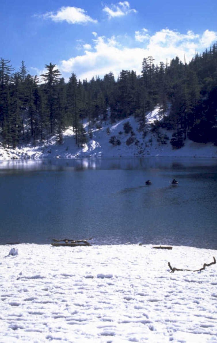 lake serenity mountains 1980s 1990s A4 Photo Print 43
