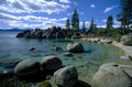 lake tahoe beach 1 1980s 1990s A4 Photo Print
