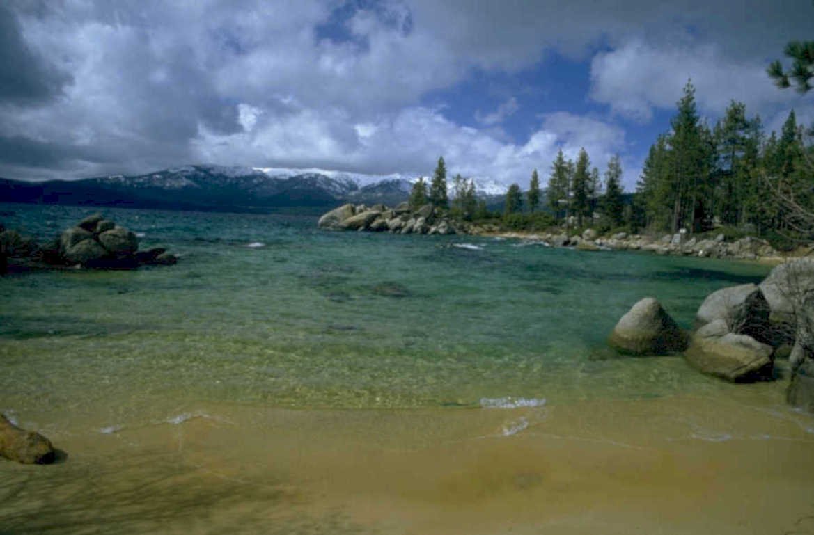 lake tahoe beach 1980s 1990s A4 Photo Print 42