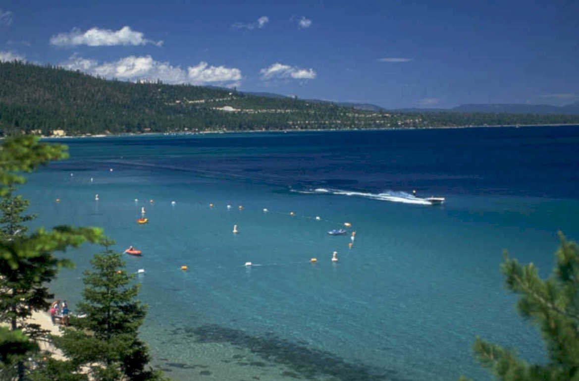 lake tahoe boating 1980s 1990s A4 Photo Print 42