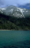 lake tahoe mount 1980s 1990s A4 Photo Print