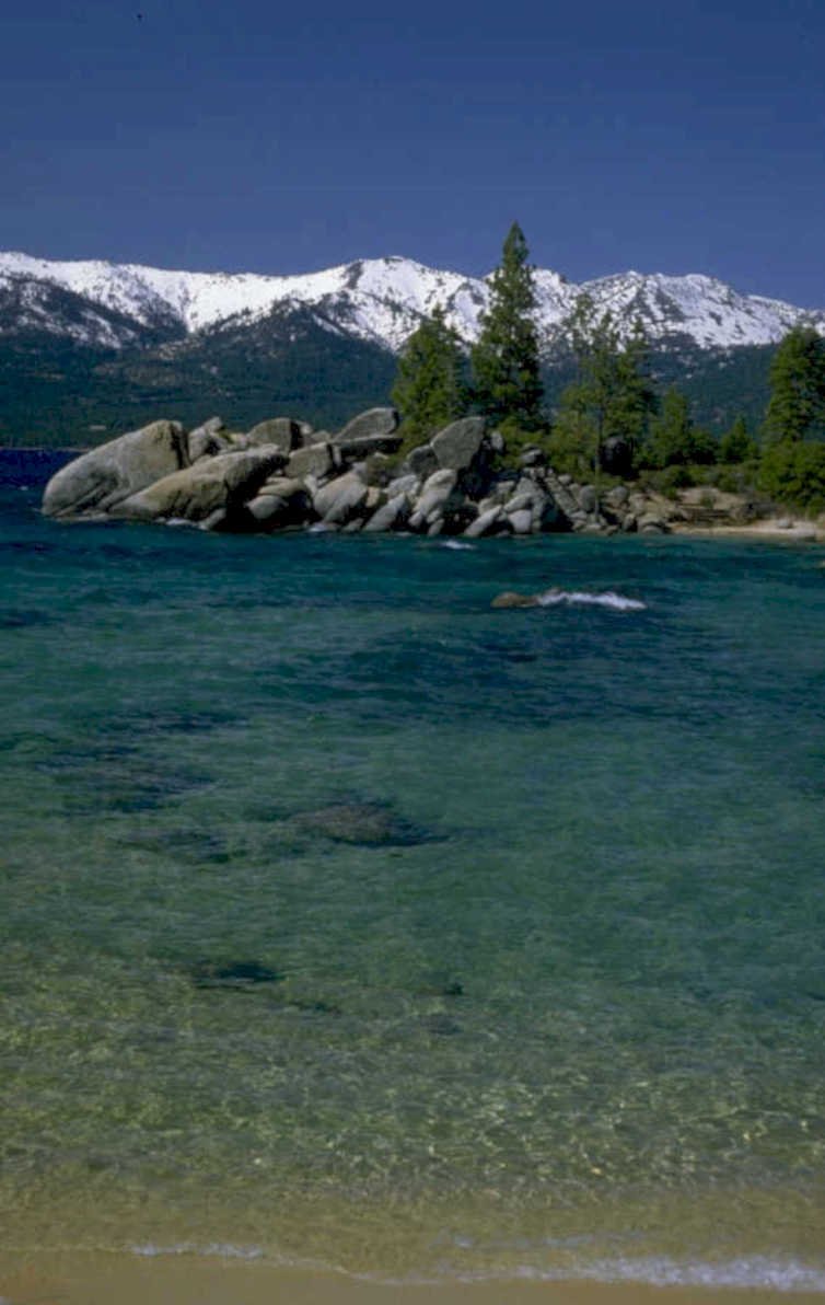 lake tahoe mountains 3 1980s 1990s A4 Photo Print